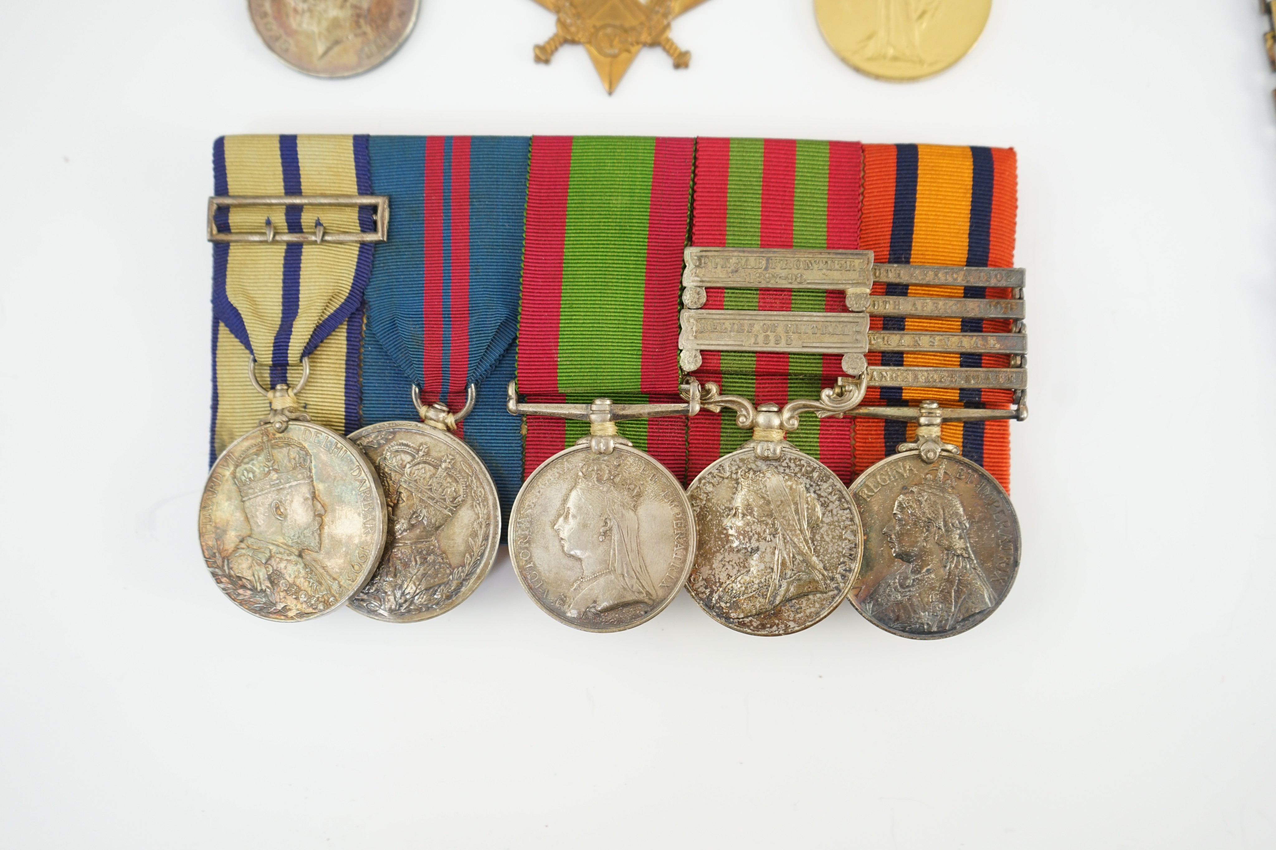 A magnificent group of Afghanistan, Indian General Service, Boer War, and Great War of eleven medals, awarded to General Sir John Eccles Nixon, GCMG KCB, who was the General responsible for the disastrous first British E